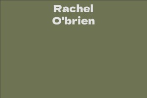 Rachel O'brien