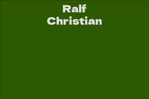 Ralf Christian