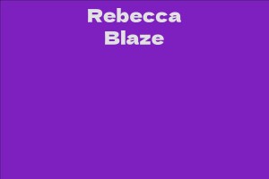 Rebecca Blaze