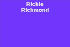 Richie Richmond