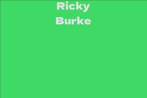 Ricky Burke