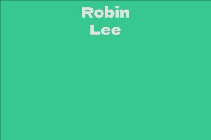 Robin Lee