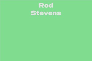 Rod Stevens