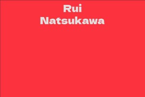 Rui Natsukawa