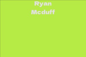Ryan Mcduff