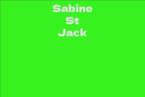 Sabine St Jack
