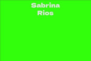 Sabrina Rios