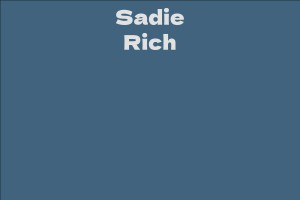 Sadie Rich