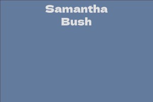 Samantha Bush