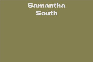 Samantha South