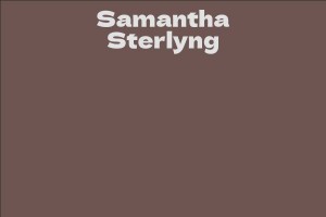Samantha Sterlyng