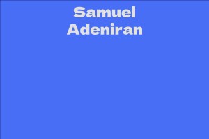 Samuel Adeniran