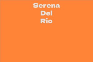 Serena Del Rio