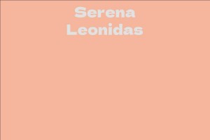 Serena Leonidas