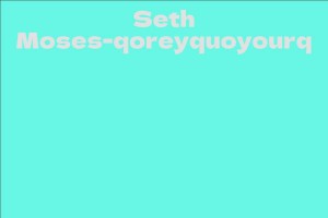 Seth Moses-qoreyquoyourq