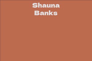 Shauna Banks