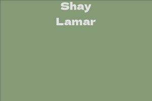 Shay Lamar
