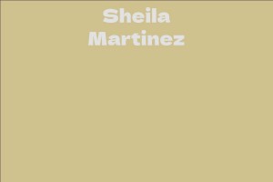 Sheila Martinez