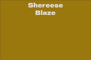 Shereese Blaze