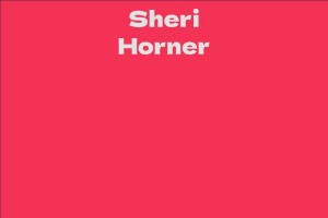 Sheri Horner