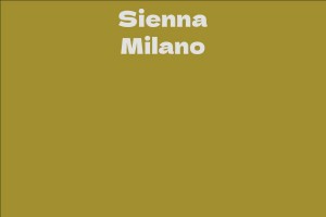 Sienna Milano