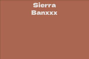 Sierra Banxxx
