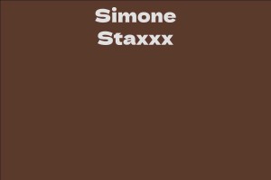 Simone Staxxx