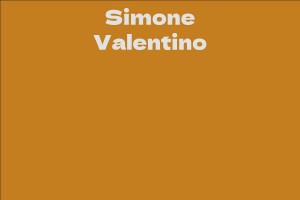Simone Valentino