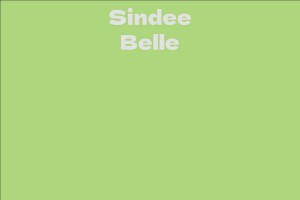 Sindee Belle