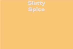 Slutty Spice