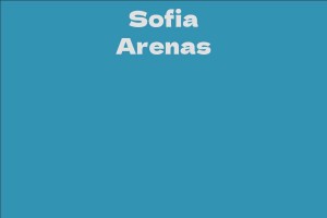 Sofia Arenas