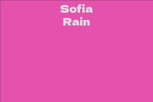 Sofia Rain
