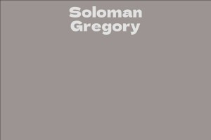 Soloman Gregory