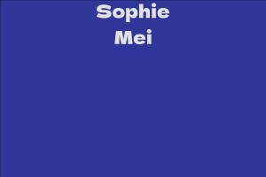 Sophie Mei