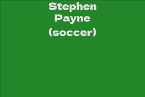 Stephen Payne (soccer)