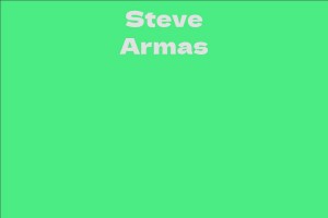 Steve Armas