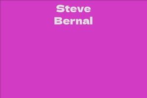 Steve Bernal