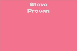 Steve Provan