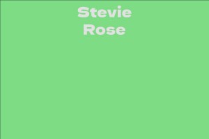 Stevie Rose