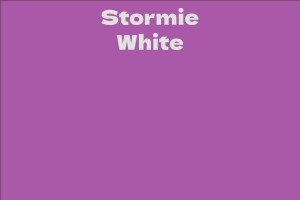 Stormie White