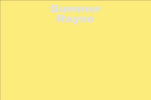 Summer Rayne