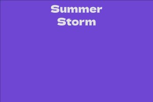 Summer Storm