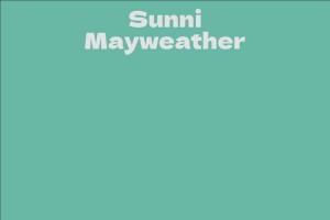 Sunni Mayweather