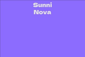 Sunni Nova