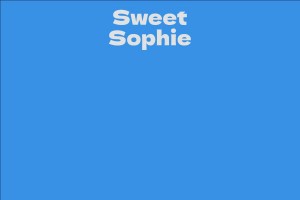 Sweet Sophie