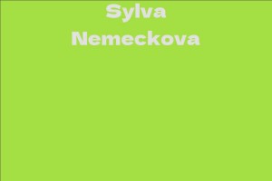 Sylva Nemeckova