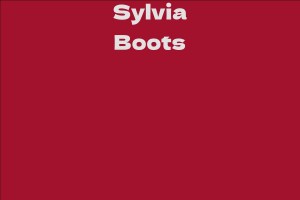 Sylvia Boots