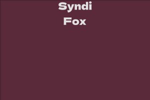 Syndi Fox