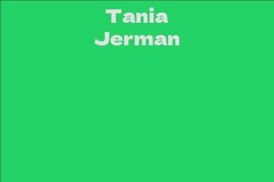 Tania Jerman