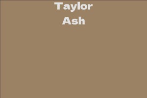 Taylor Ash
